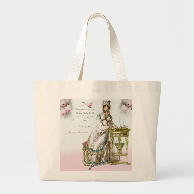 Grand Tote Bag Amour Déçu. (Devant)
