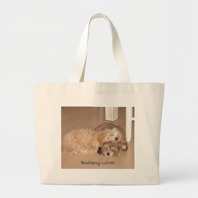 Grand Tote Bag Amour fraternel (Devant)