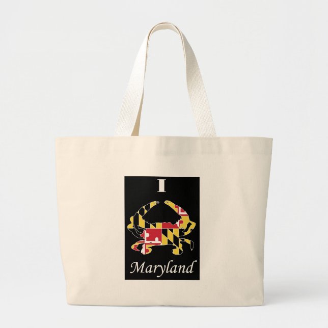 Grand Tote Bag Amour le Maryland (Devant)