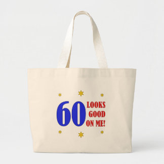 Grand Tote Bag Amusants 60e anniversaire cadeaux