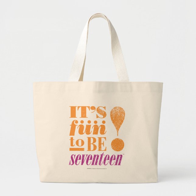 Grand Tote Bag Amusement 2 B 17-Orange (Devant)