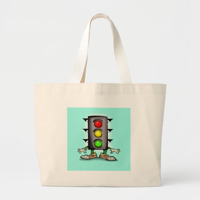 Grand Tote Bag Amusement du trafic (Devant)