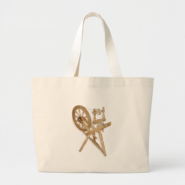 Grand Tote Bag Ancienne roue tournante (Devant)