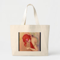 Ange antique doux de roux sur l'harpe