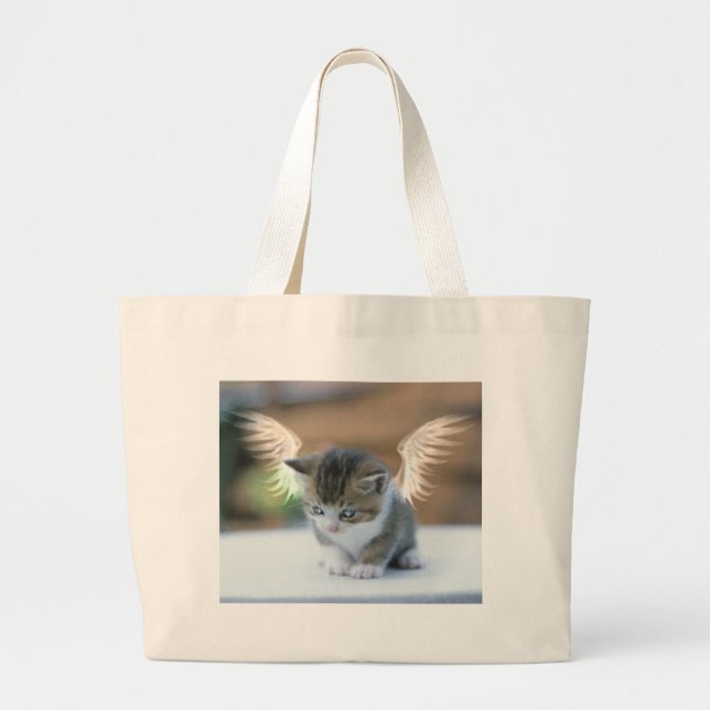 Grand Tote Bag angelkitty (Devant)