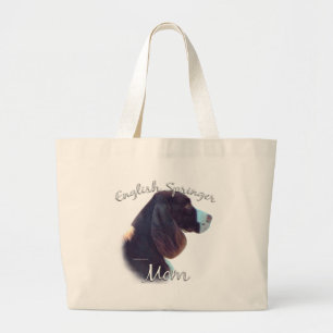 Grand Tote Bag Anglais Springer Spaniel Maman 2