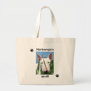 Grand Tote Bag Animal familier personnalisé