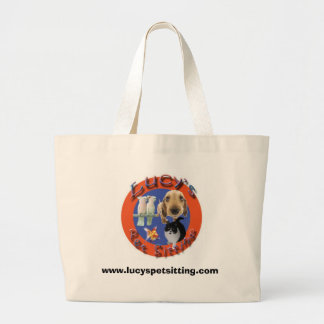 Grand Tote Bag Animal familier reposant Fourre-tout