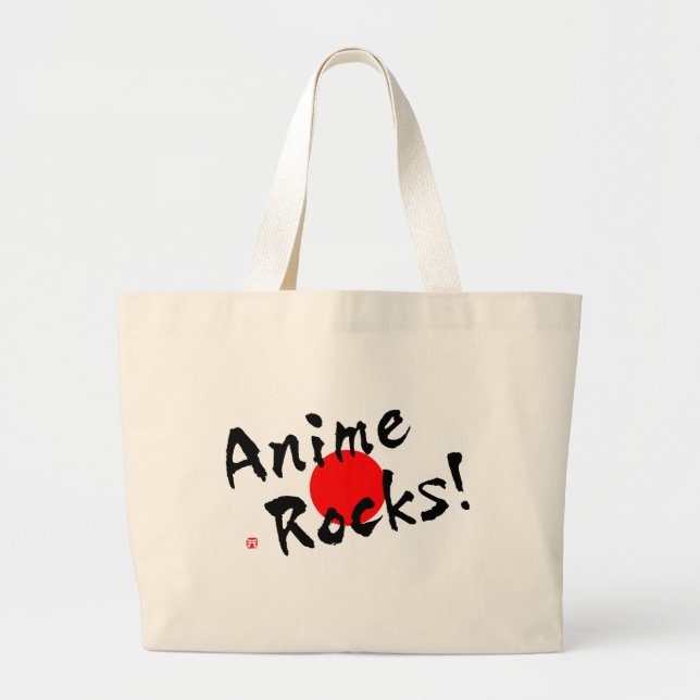 Grand Tote Bag Anime Rocks ! (Devant)