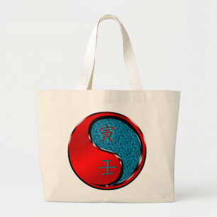 Grand Tote Bag Année du Tigre d'Eau