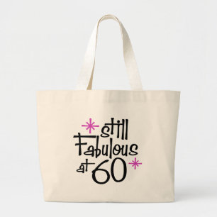 Grand Tote Bag Anniversaire 60 ans