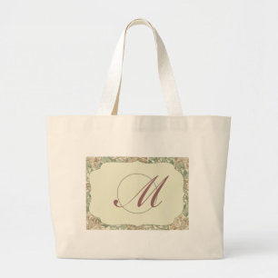 Grand Tote Bag Antique Mariage Pays Honeysuckie