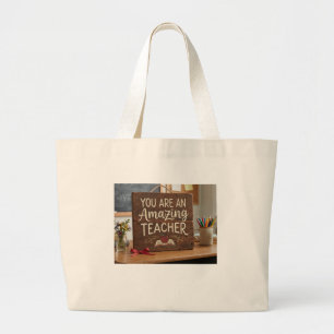 Grand Tote Bag Appréciation pour les enseignants