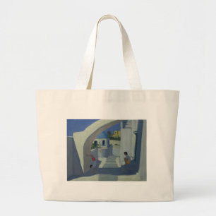 Grand Tote Bag Appui renversé Santorini