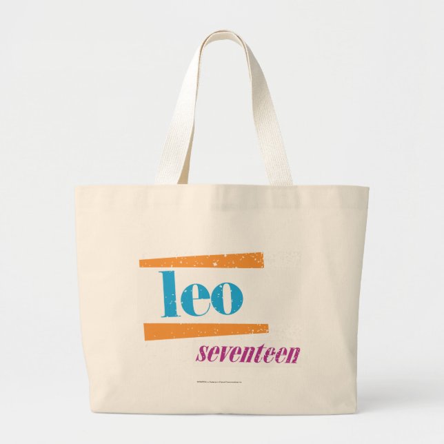 Grand Tote Bag Aqua de Lion (Devant)