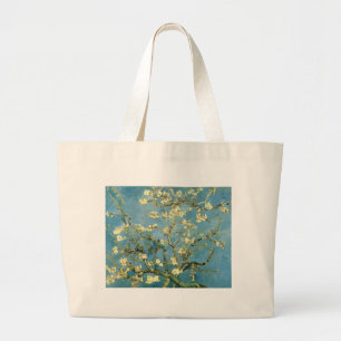 Grand Tote Bag Arbre d'amande de floraison par Van Gogh