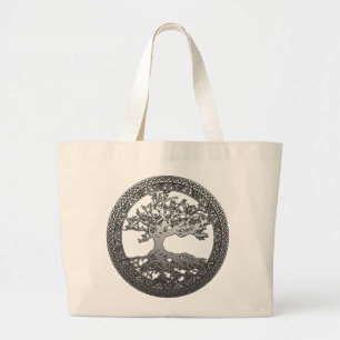 Grand Tote Bag Arbre de vie