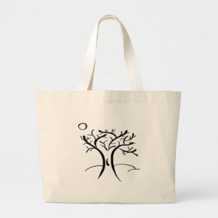 Grand Tote Bag Arbre grand-mère -
