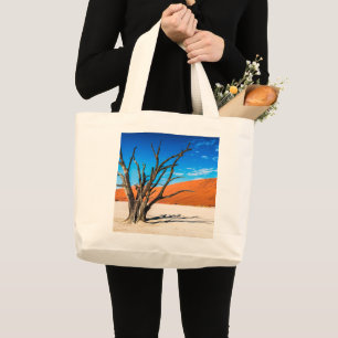 Grand Tote Bag Arbre mort à Deadvlei, Namibie