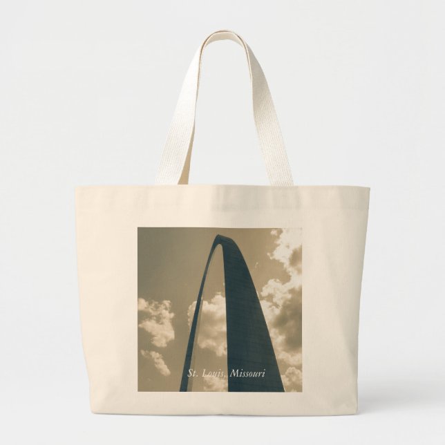 Grand Tote Bag Arche de passerelle vintage (Devant)