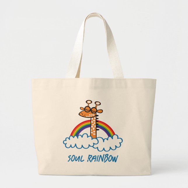 Grand Tote Bag Arco iris del alma (Devant)