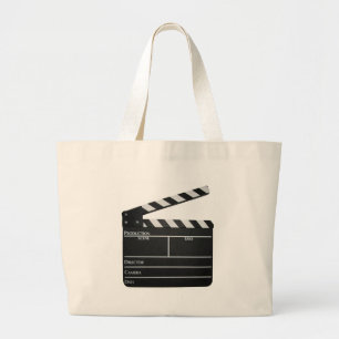 Grand Tote Bag Ardoise de film de film de bardeau