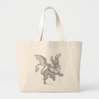 Grand Tote Bag Argent d'aire