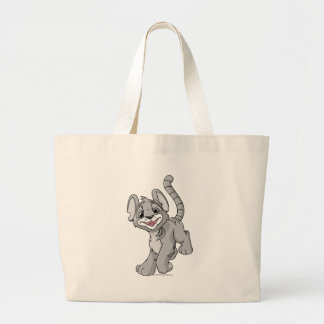 Grand Tote Bag Argent de Kougra