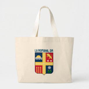 Grand Tote Bag Armoiries - La Romana, République Dominicaine