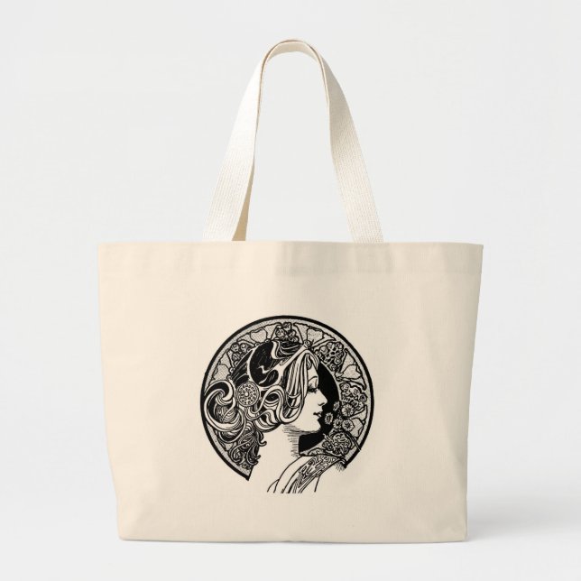 Grand Tote Bag Art déco (Devant)