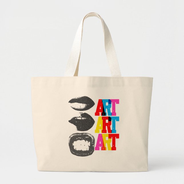 Grand Tote Bag Art Tote  (Devant)