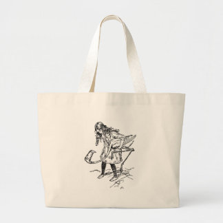 Grand Tote Bag Arthur Rackham Alice au pays des merveilles
