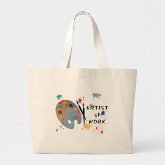 Grand Tote Bag Artiste au travail