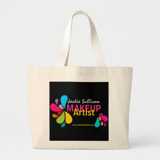 Grand Tote Bag Artiste de maquillage personnalisé Fourre-tout