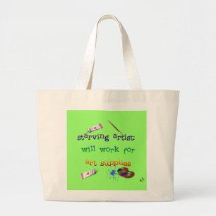 Grand Tote Bag Artiste Fourre-tout
