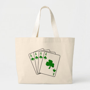 Grand Tote Bag As de shamrock