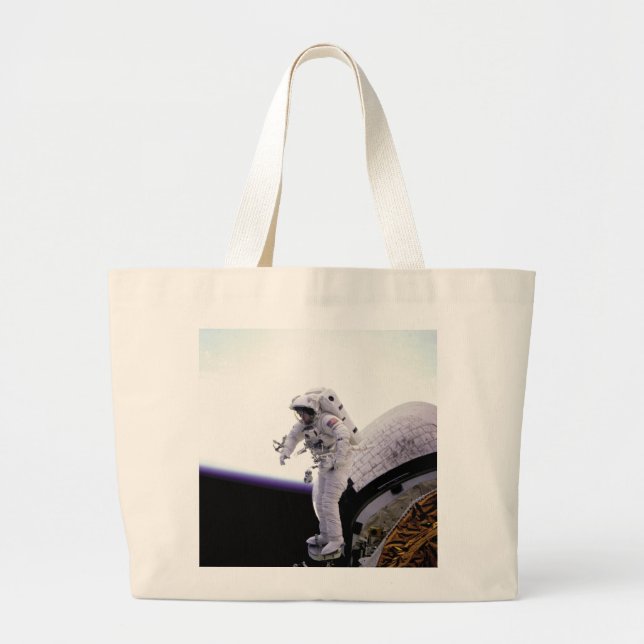 Grand Tote Bag astronaute américain (Devant)