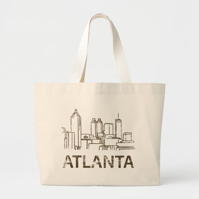 Grand Tote Bag Atlanta vintage (Devant)