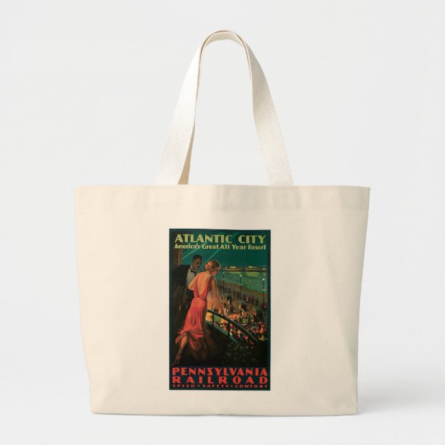 Grand Tote Bag Atlantic City ~ All Year Resort (Devant)