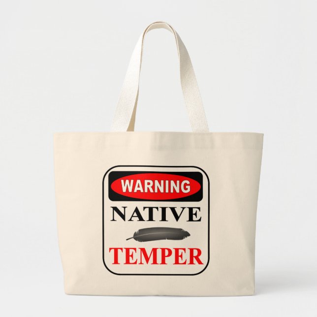 Grand Tote Bag Attention (Devant)