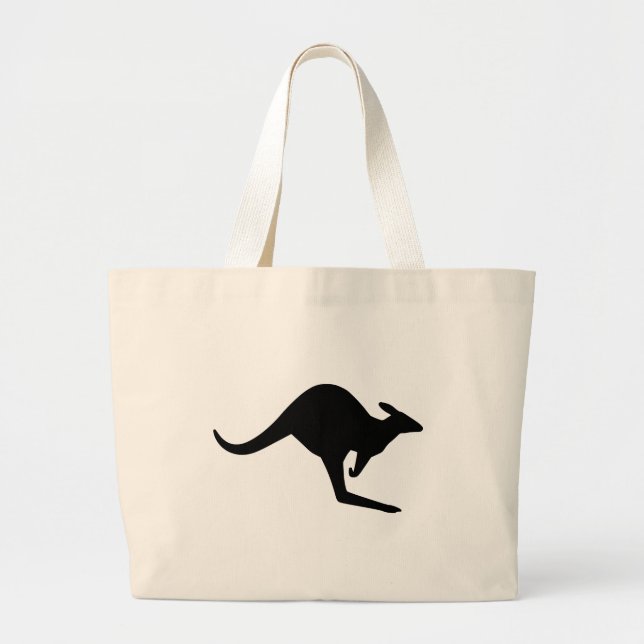 Grand Tote Bag Attention Kangourou (Devant)