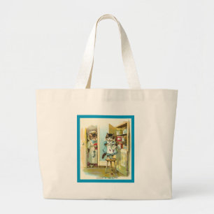Grand Tote Bag Attrapé dans la Loi