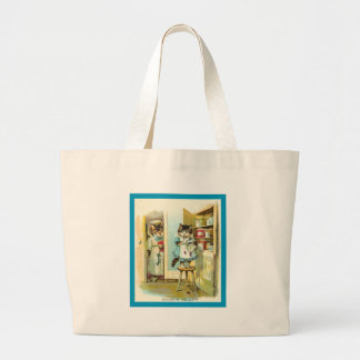 Grand Tote Bag Attrapé dans la Loi