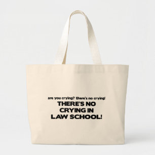 Grand Tote Bag Aucun pleurer dans l'école de droit