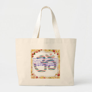 Grand Tote Bag Aum : Vous êtes beaux et le monde est Fam.jpg