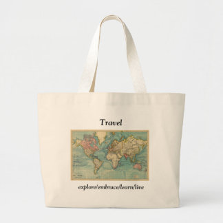 Grand Tote Bag Autour du monde Fourre-tout