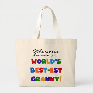 Grand Tote Bag Autrement connu en tant que cadeaux de mamie Meill