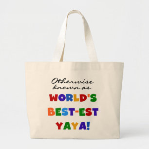 Grand Tote Bag Autres T-shirts et cadeaux Yaya les plus connus
