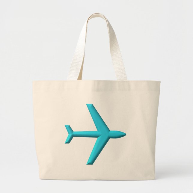 Grand Tote Bag Avion/Jet (Devant)