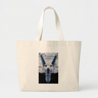 Grand Tote Bag Avion militaire